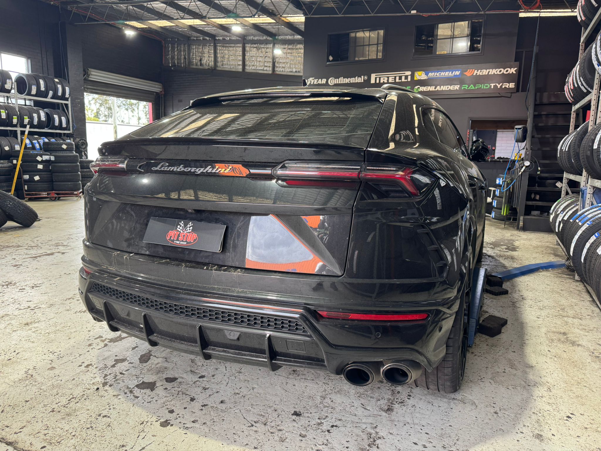 Lamborghini Urus rear view